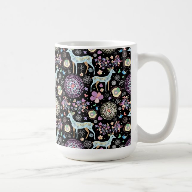 Taza De Café Navidades de Reindeer Paterna (Derecha)