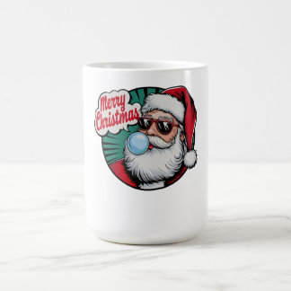 Taza De Café Navidades de Retro Vintage Guay Santa Claus