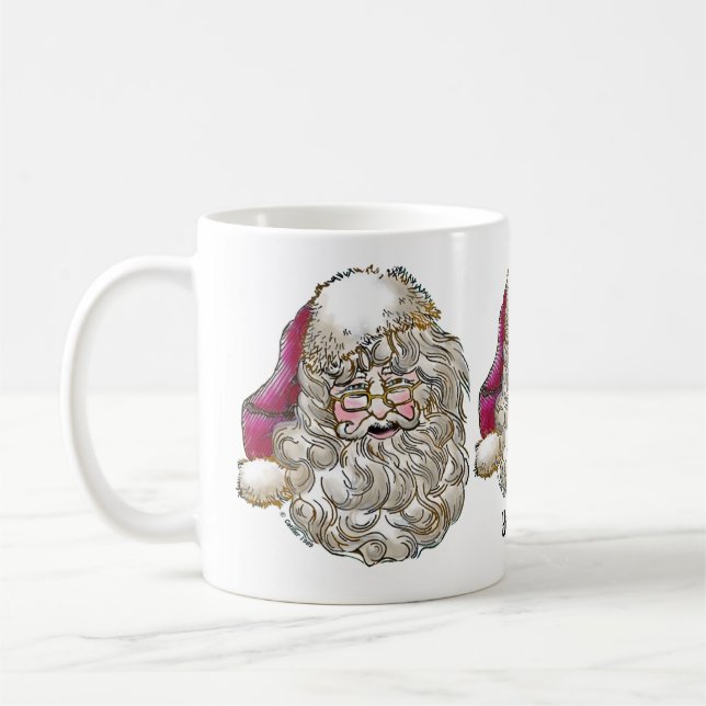 Taza De Café Navidades de Santa Claus (Izquierda)
