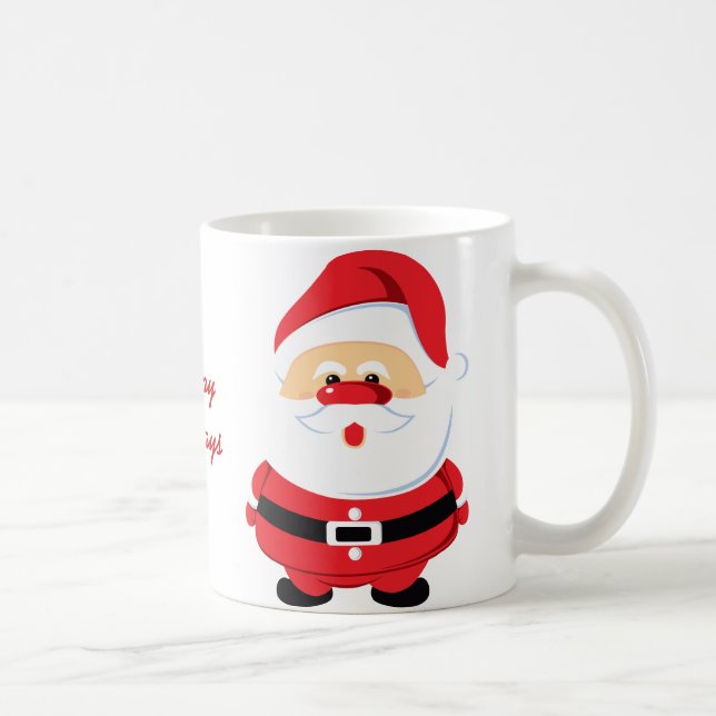 Taza De Café Navidades de Santa Claus (Derecha)