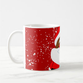 Taza De Café Navidades de Santa Claus afroamericanos