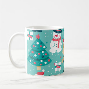 Taza De Café Navidades de Santa Claus Patrón de época