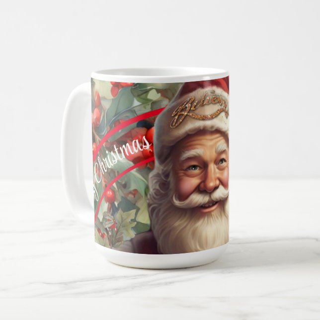 Taza De Café Navidades de Santa Claus Saint Nicholas (Anverso izquierdo)