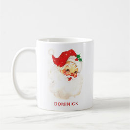 Taza De Café Navidades de Santa Claus, una cita simple
