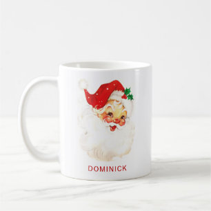 Taza De Café Navidades de Santa Claus, una cita simple