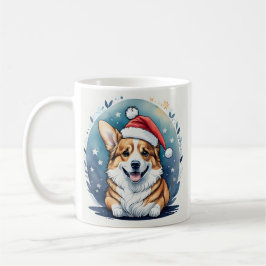 Taza De Café Navidades de Santa Corgi Mug