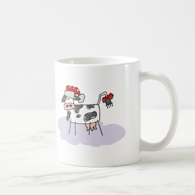 Taza De Café Navidades de Santa Cow