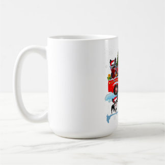 Taza De Café Navidades de Santa Drin Camión de recogida Gracios