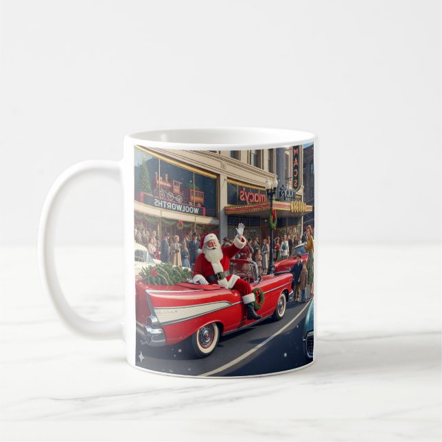 Taza De Café Navidades de Santa Elves (Izquierda)