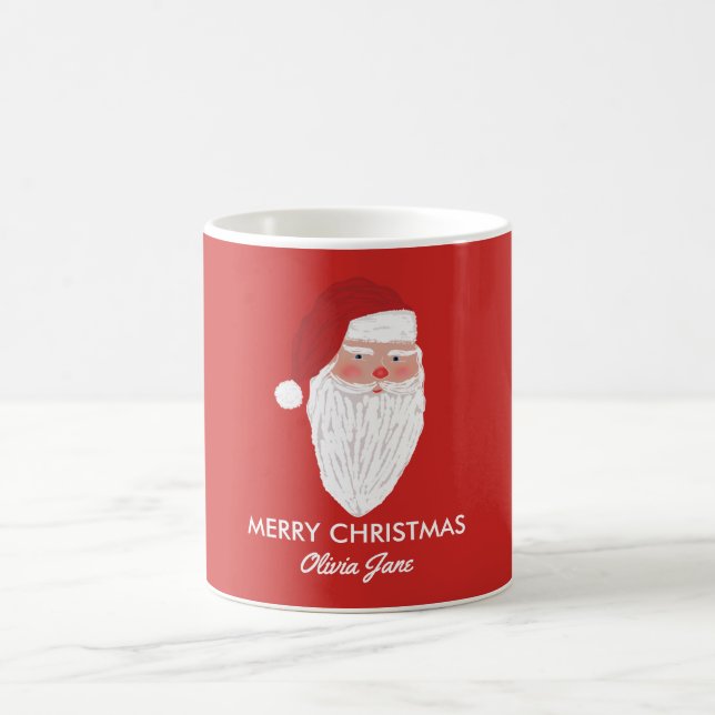 Taza De Café Navidades de Santa Gire Café Mug - Mano Derrada (Centro)