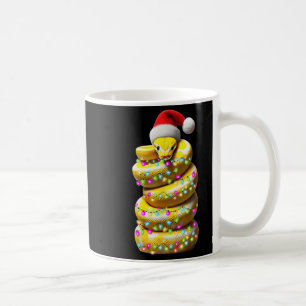 Taza De Café Navidades de serpientes de Ball Python Gorra Xmas