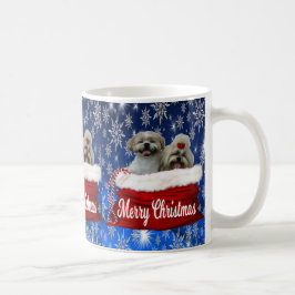 Taza De Café Navidades de Shih tzu Mug