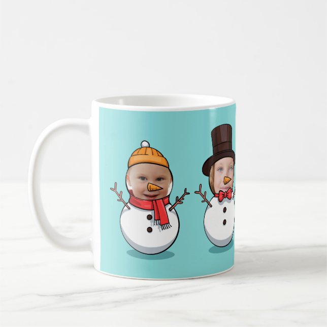 Taza De Café Navidades de Snowmen