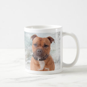 Taza De Café Navidades de Staffie Mug