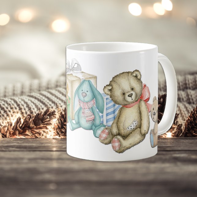 Taza De Café Navidades de Teddy Bear (Subido por el creador)