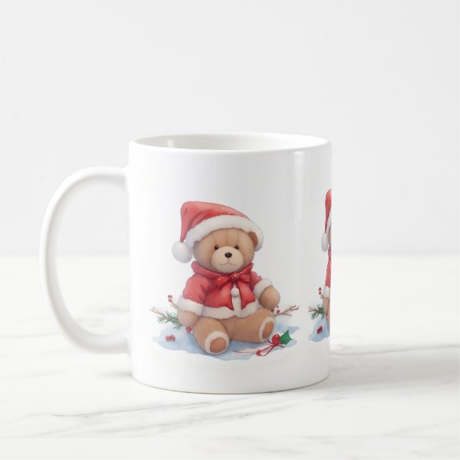 Taza De Café Navidades de Teddy Bear (Izquierda)