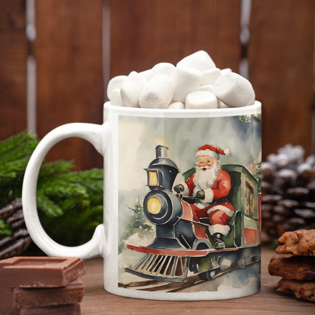 Taza De Café Navidades de tren de Santa Elena (Subido por el creador)