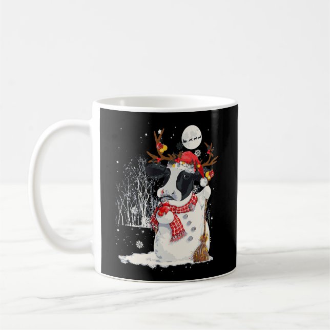 Taza De Café Navidades de vacas vacas vacas vacas vacas muñecas (Izquierda)