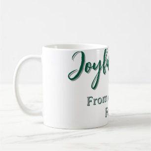 Taza De Café Navidades de vibraciones alegres de vacaciones ver