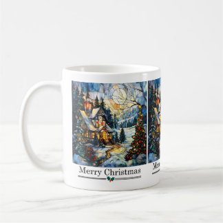 Taza De Café Navidades de vidrio contenido Mug