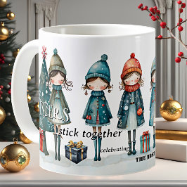 Taza De Café Navidades de Whimsical Girly