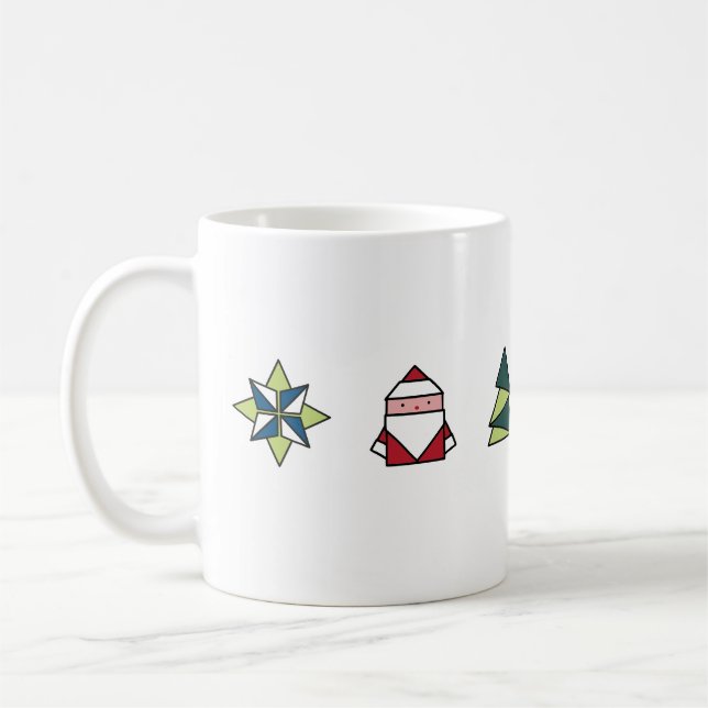 Taza De Café Navidades de White Origami (Izquierda)