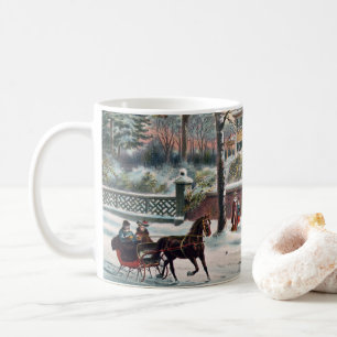 Taza De Café Navidades de Winter Street Eve