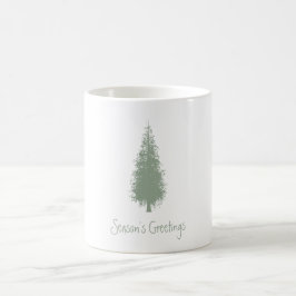 Taza De Café Navidades de Woodland Trees