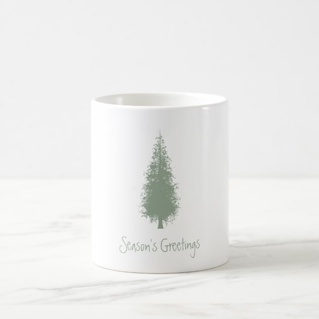 Taza De Café Navidades de Woodland Trees (Centro)