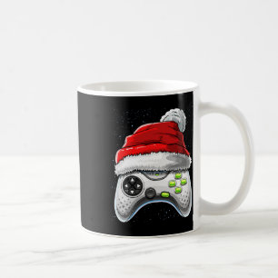 Taza De Café Navidades del controlador de juegos Santa Hat Game