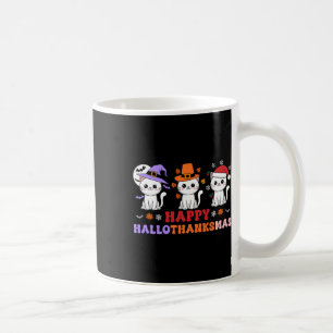 Taza De Café Navidades del Día de Acción de Gracias de Hallowee
