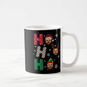 Taza De Café Navidades del Ho Ho Ho Ho Ho Cairn Terrier Lover