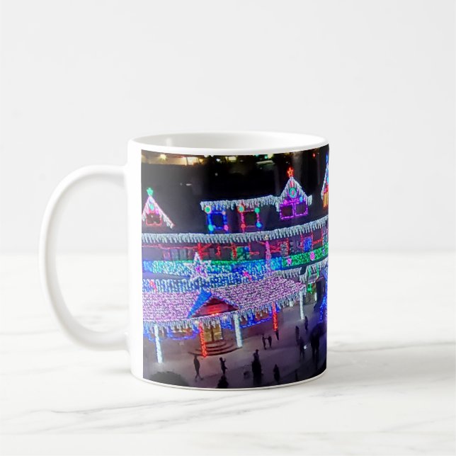 Taza De Café Navidades del lago Havasu (Izquierda)