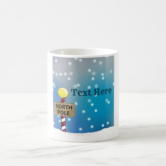 Taza De Café Navidades del Polo Norte (Centro)