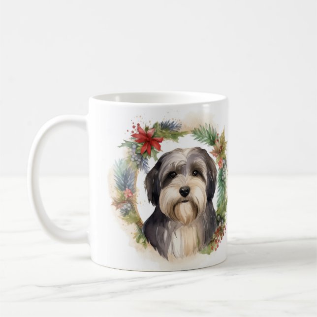 Taza De Café Navidades del territorio tibetano escribieron elog (Izquierda)