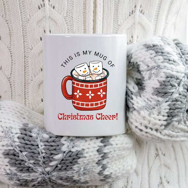 Taza De Café Navidades dibujados a mano de cacao caliente Navid (Subido por el creador)