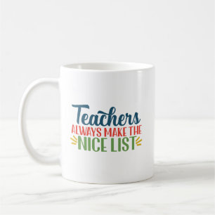 Taza De Café Navidades divertidos citan a los profesores a hace