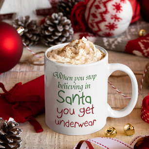 Taza De Café Navidades divertidos citan tipografía chiste de va