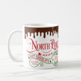 Taza De Café Navidades divertidos de chocolate caliente del Pol