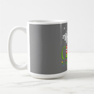 Taza De Café Navidades divertidos de Santa Nana Claus que coinc