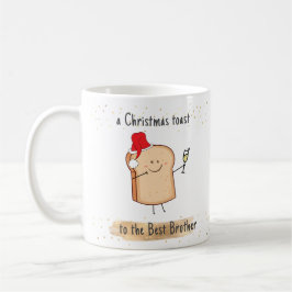 Taza De Café Navidades divertidos del mejor hermano en vacacion