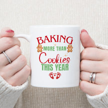 Navidades DIVERTIDOS ESPERANDO MAMÁ MUG