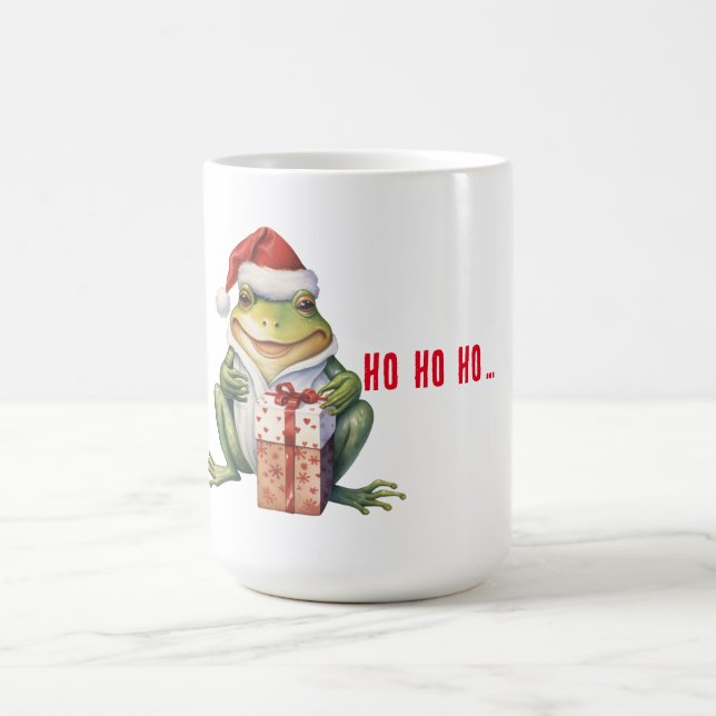 Taza De Café Navidades divertidos Personalizable de rana (Centro)