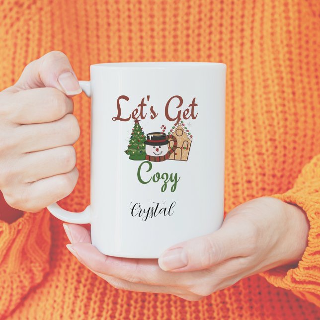 Taza De Café navidades divertidos personalizados diciendo (Subido por el creador)
