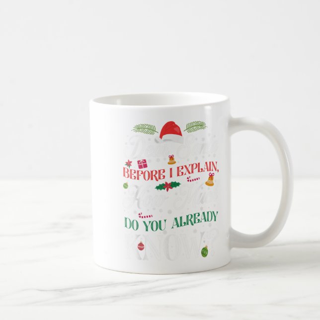 Taza De Café Navidades divertidos Queridos Papá Noel Cuánto Sab (Derecha)