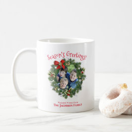 Taza De Café Navidades divertidos saludaron a temporada de foto