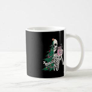 Taza De Café Navidades divertidos Sorta Merry Sorta Scary Skele