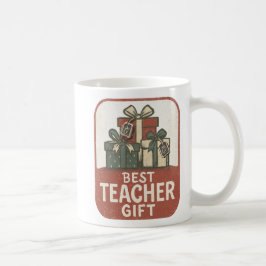 Taza De Café Navidades docentes - Regalos de Grunge de época