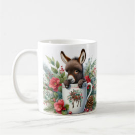 Taza De Café Navidades Donkey