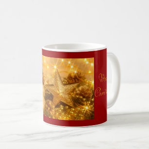 Taza De Café Navidades dorados Mug